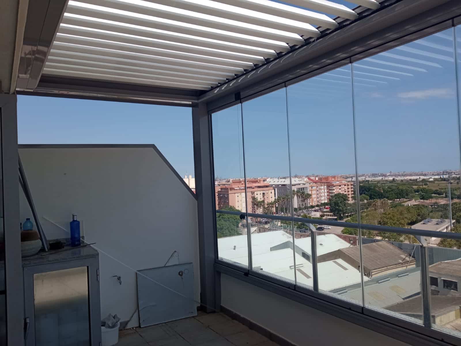 CORTINAS DE CRISTAL 6 comprar pergolas online