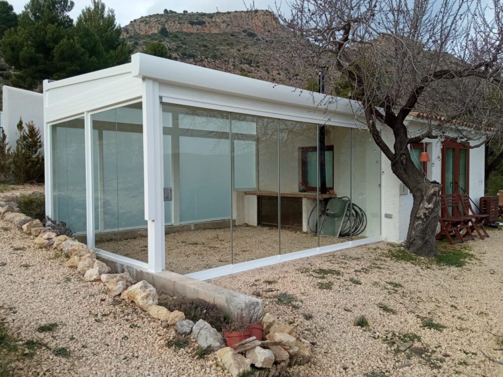 TECNOTERRAZA 4 Cortinas de Cristal